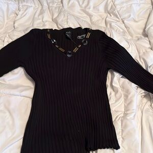 RQT black sweater